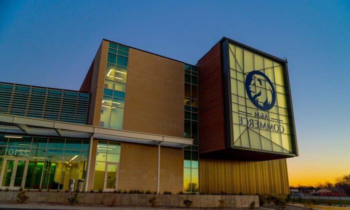 East Texas A&M Nursing and Health Sciences building.